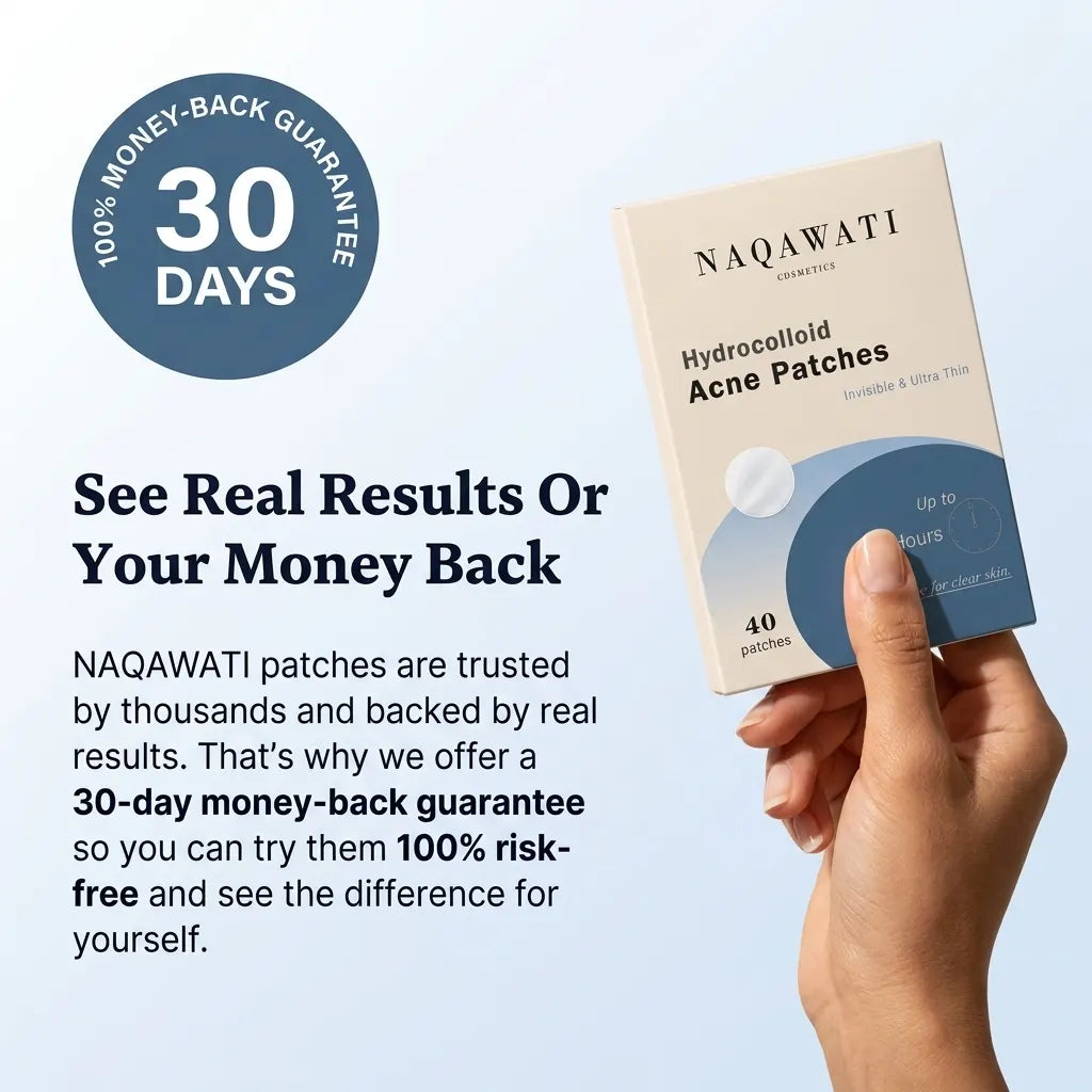 Naqawati™ Hydrocolloid Pimple Patches