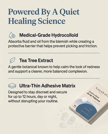 Naqawati™ Hydrocolloid Pimple Patches
